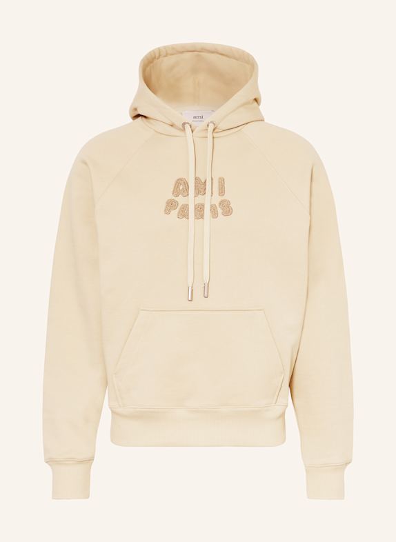 AMI PARIS Hoodie HELLBRAUN