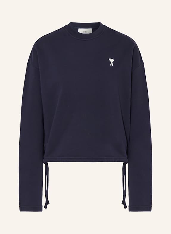 AMI PARIS Sweatshirt DUNKELBLAU