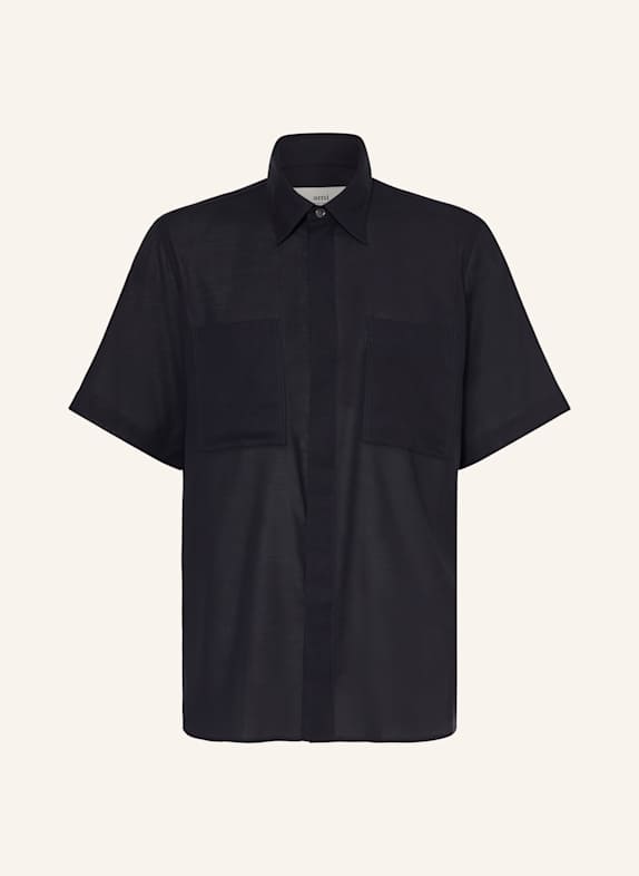AMI PARIS Resorthemd Regular Fit DUNKELBLAU