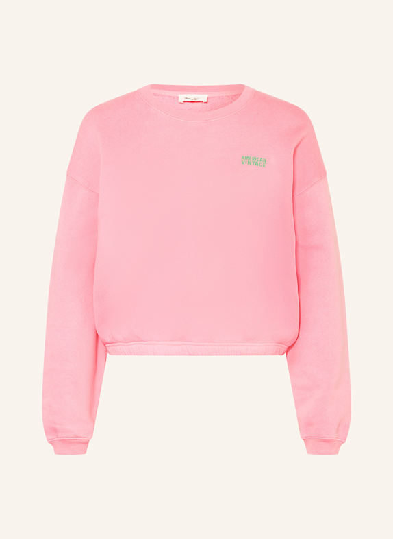 American Vintage Sweatshirt IZUBIRD PINK
