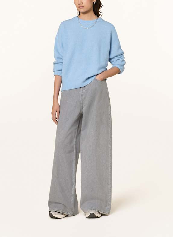American Vintage Pull VITOW avec alpaga BLEU CLAIR