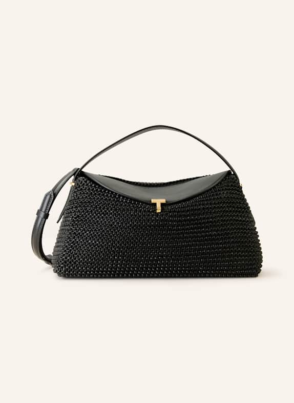 TOTEME Handtasche T-LOCK SCHWARZ
