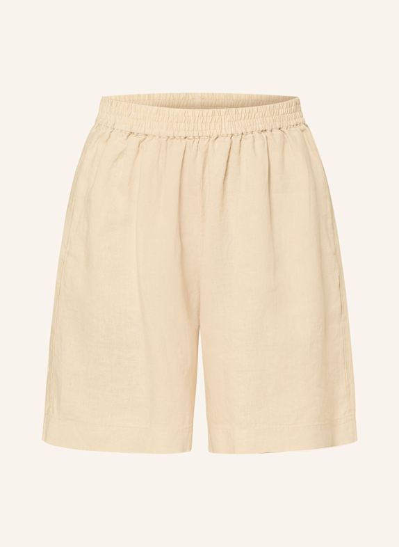 BOSS Leinenshorts TOREA BEIGE