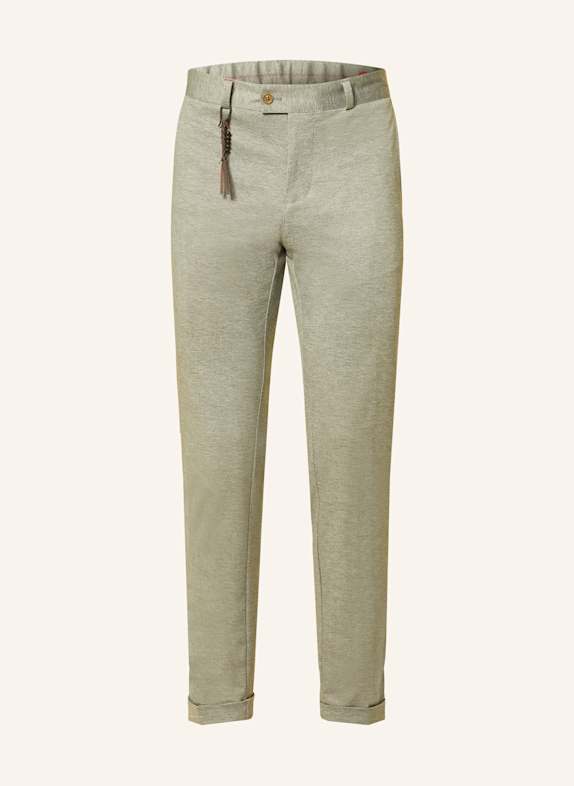 CG - CLUB of GENTS Anzughose Slim Fit aus Jersey 52 Grün