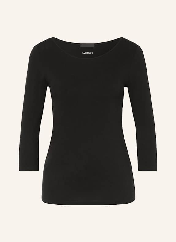 MARC CAIN Shirt with 3/4 sleeves 900 SCHWARZ
