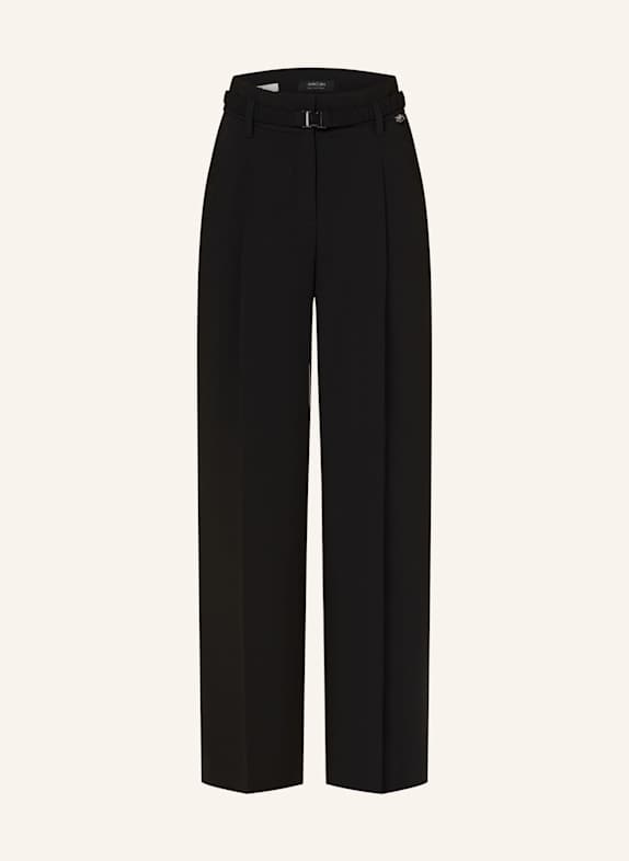 MARC CAIN Paperbag-Hose WICHITA SCHWARZ