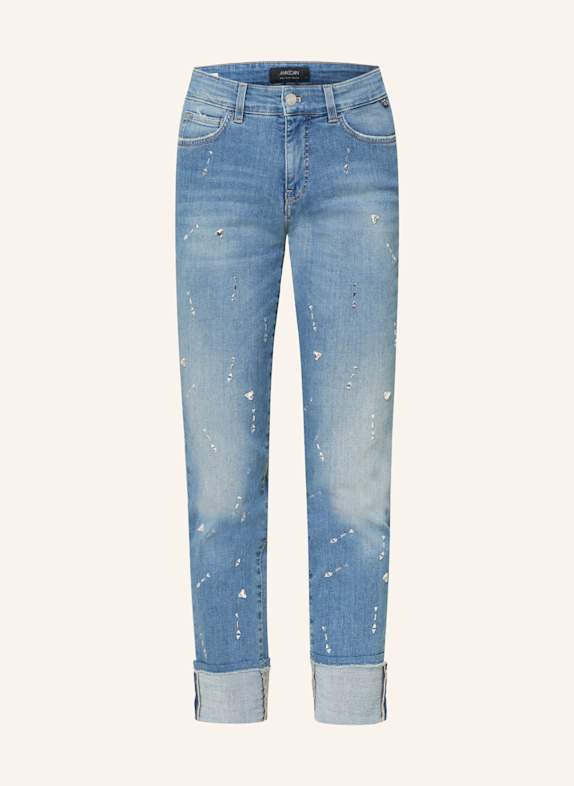MARC CAIN Džíny SIKAR s ozdobnými kamínky 352 vintage blue