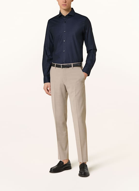 JOOP! Overhemd PARES Slim Fit DONKERBLAUW