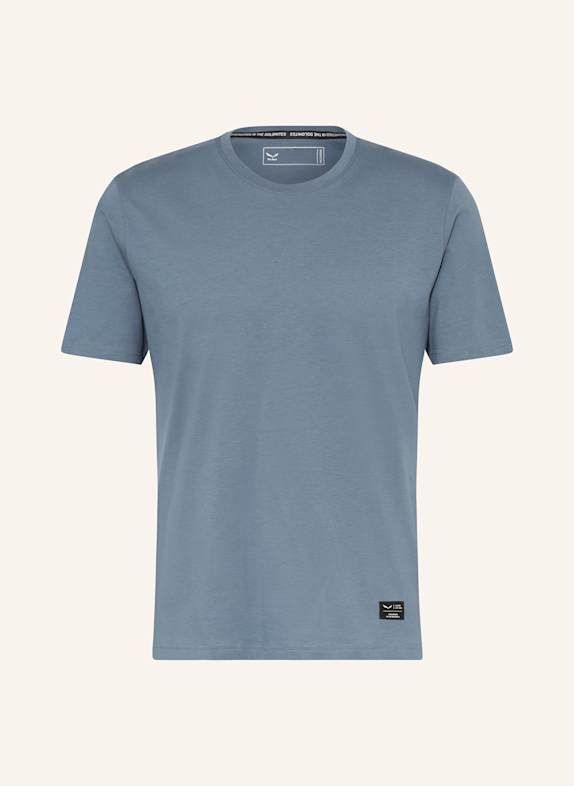 SALEWA T-shirt EAGLE BLUE