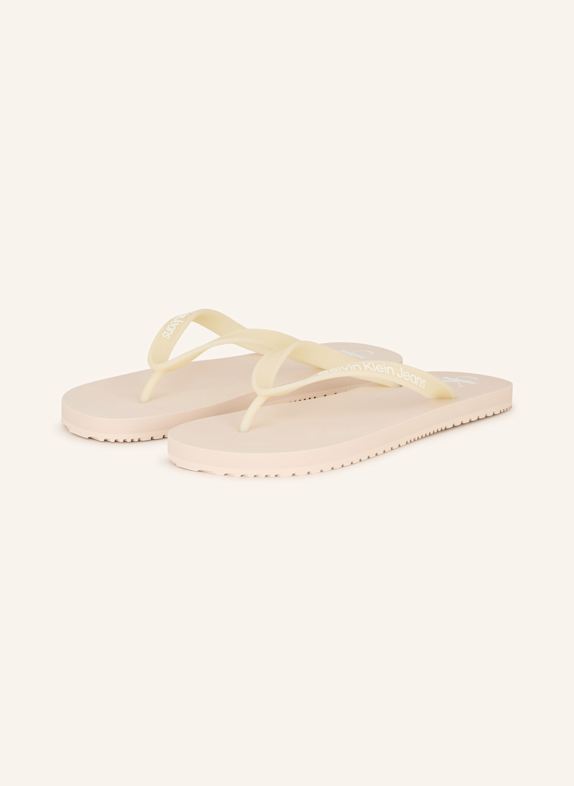 Calvin Klein Zehentrenner CREME