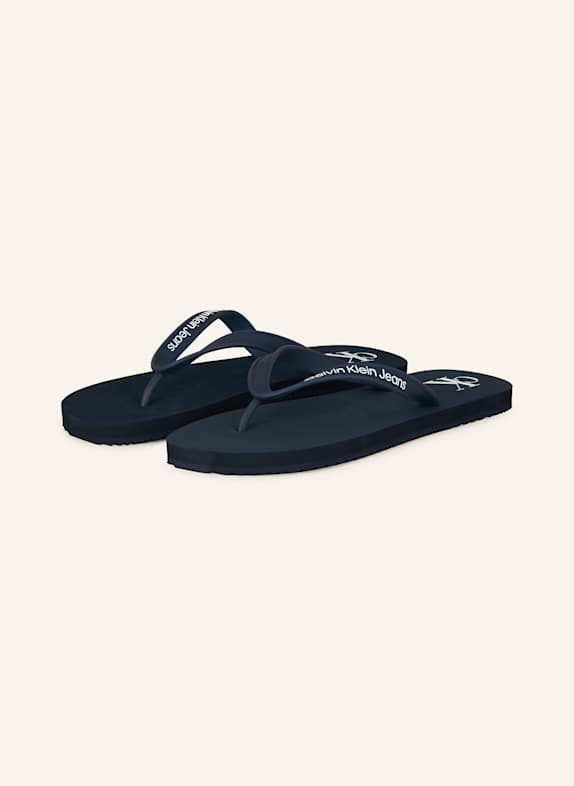 Calvin Klein Zehentrenner DUNKELBLAU