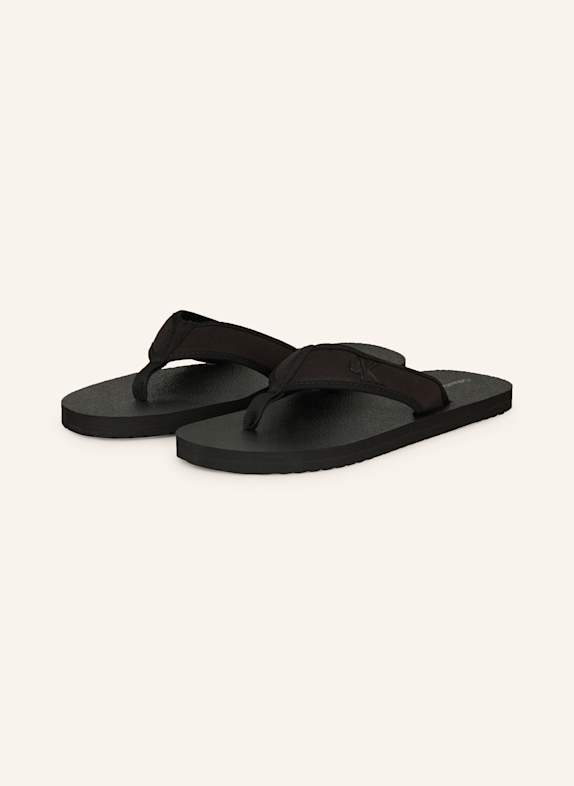 Calvin Klein Zehentrenner SCHWARZ
