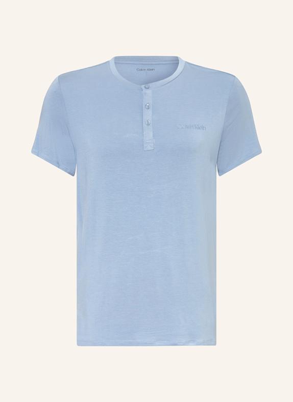 Calvin Klein Schlafshirt ULTRA SOFT MODAL HELLBLAU