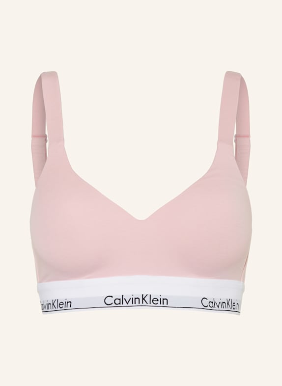 Calvin Klein ICON COTTON MODAL push-up bra PINK