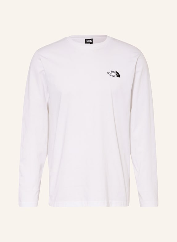 THE NORTH FACE SIMPLE DOME long sleeve shirt WHITE
