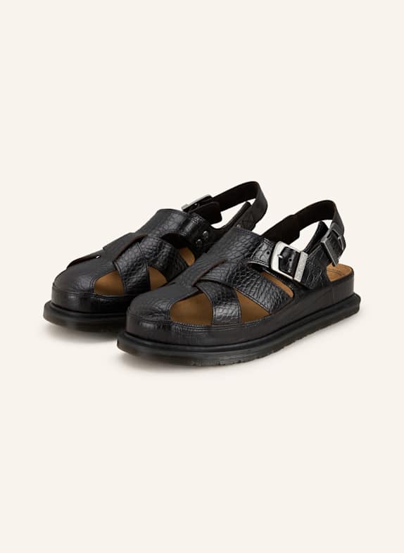 Dr. Martens Sandalen ARCHIVE FISHERMANN SCHWARZ