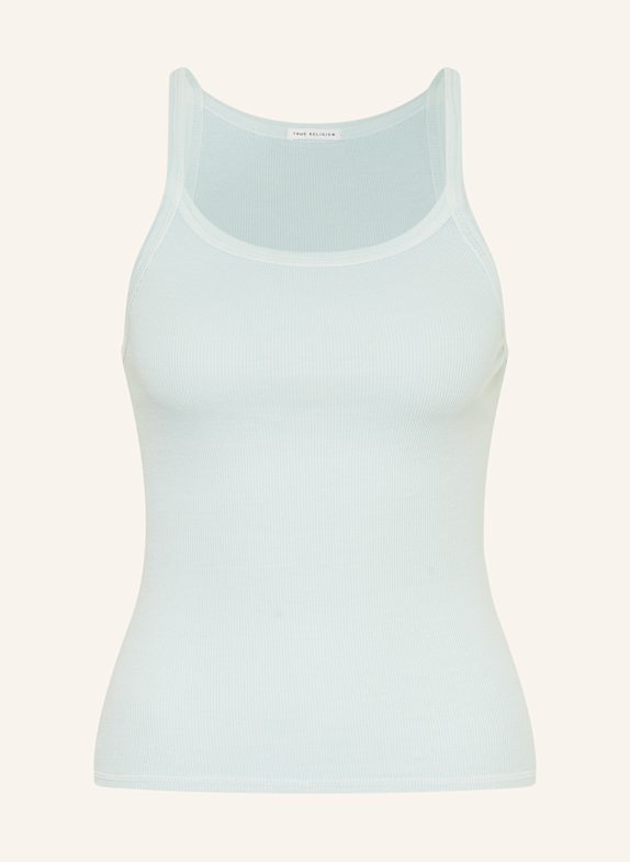 TRUE RELIGION Top LIGHT BLUE