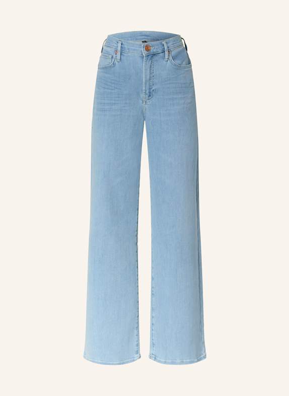 TRUE RELIGION Jeansy flare SHIRLEY 4646 MID BLUE
