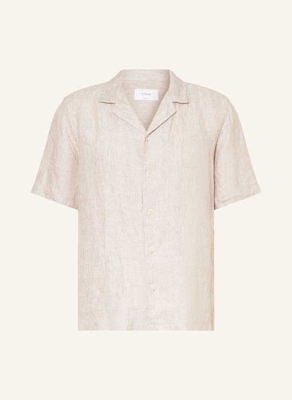 ETON Resorthemd Comfort Fit aus Leinen BEIGE