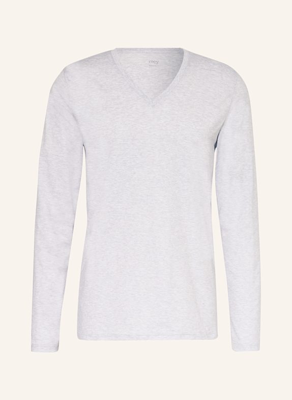 mey Schlafshirt Serie DRY COTTON HELLGRAU