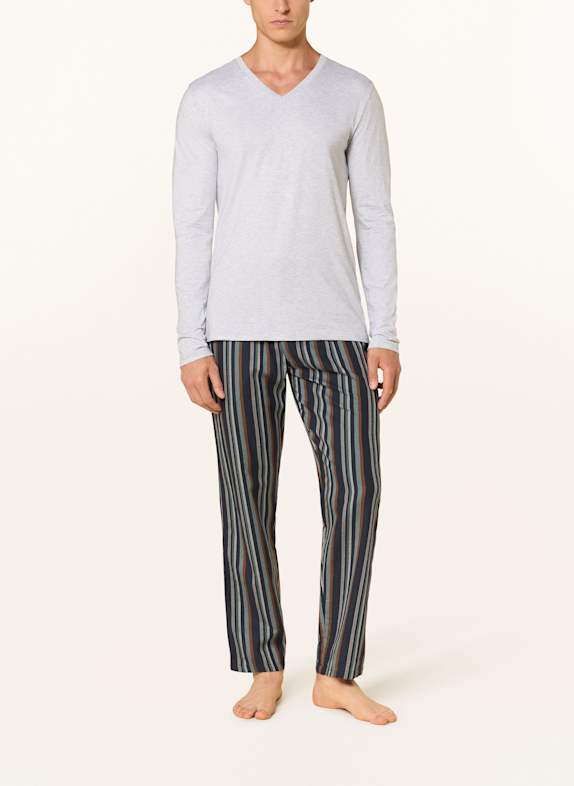 mey Sömnskjorta Serie DRY COTTON LJUSGRÅ