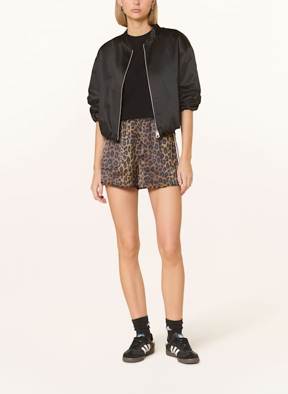 adidas Originals Satinshorts ORIGINALS BRAUN / SCHWARZ / DUNKELGRAU