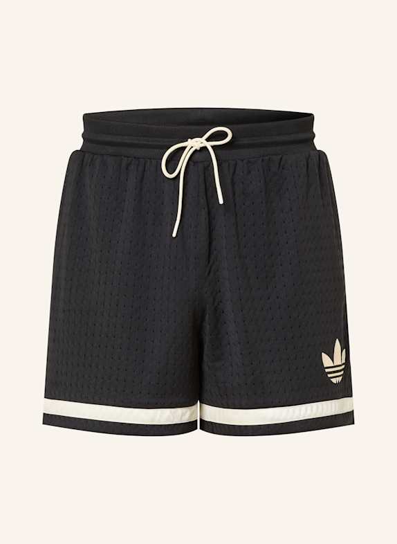 adidas Originals Shorts ORIGINALS BASKETBALL SCHWARZ/ ECRU