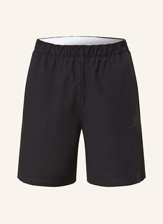 adidas Originals Shorts ESSENTIALS SEERSUCKER Regular Fit SCHWARZ