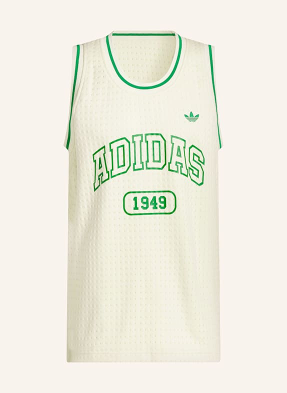 adidas Originals Basketballtrikot CREME / GRÜN