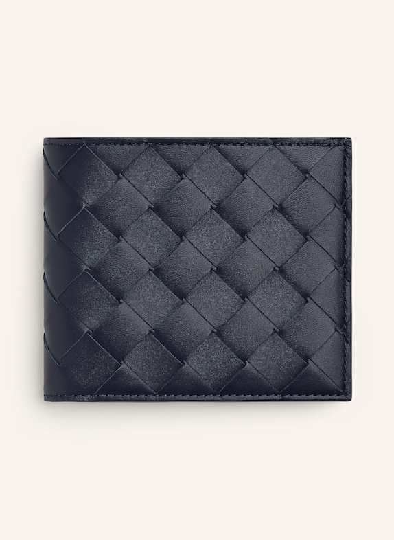 BOTTEGA VENETA Geldbörse INTRECCIATO BI-FOLD ABYSS/CYPRESS