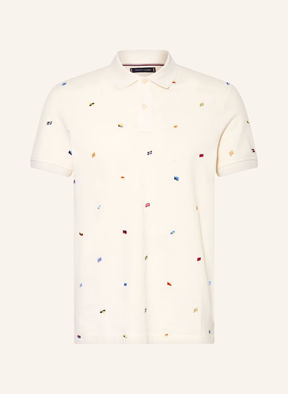 TOMMY HILFIGER Piqué-Poloshirt Regular Fit ECRU