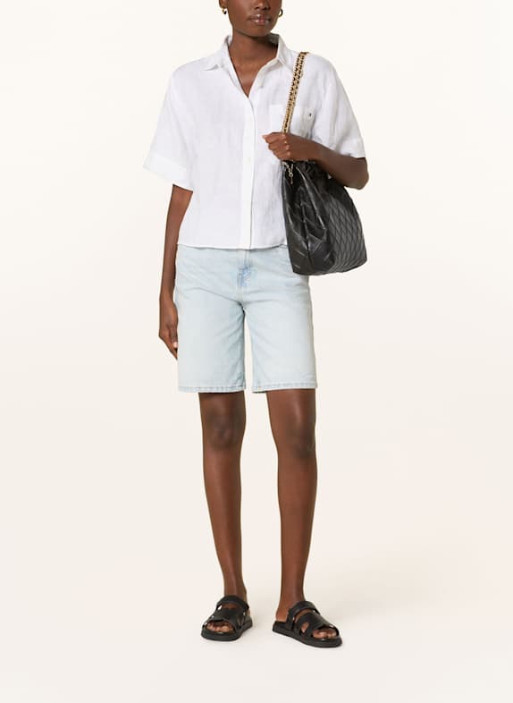 TOMMY HILFIGER Jeansshorts Regular Fit LICHTBLAUW