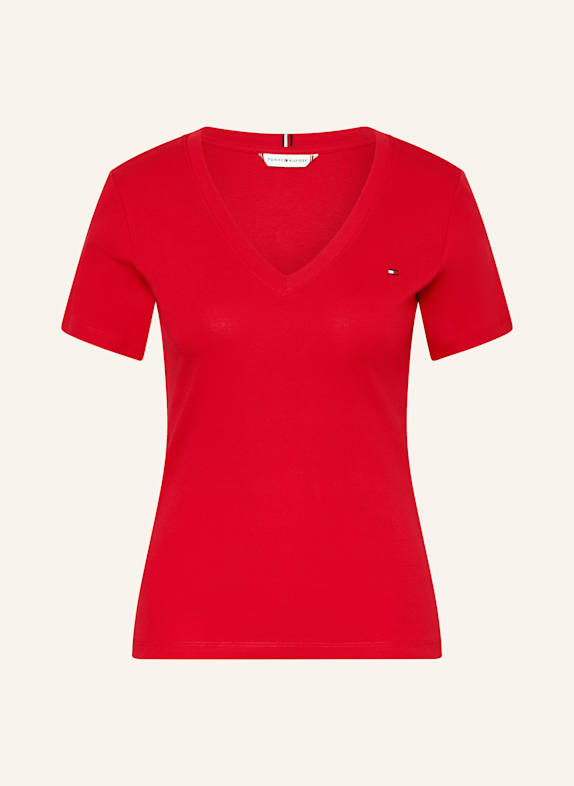 TOMMY HILFIGER T-shirt CZERWONY