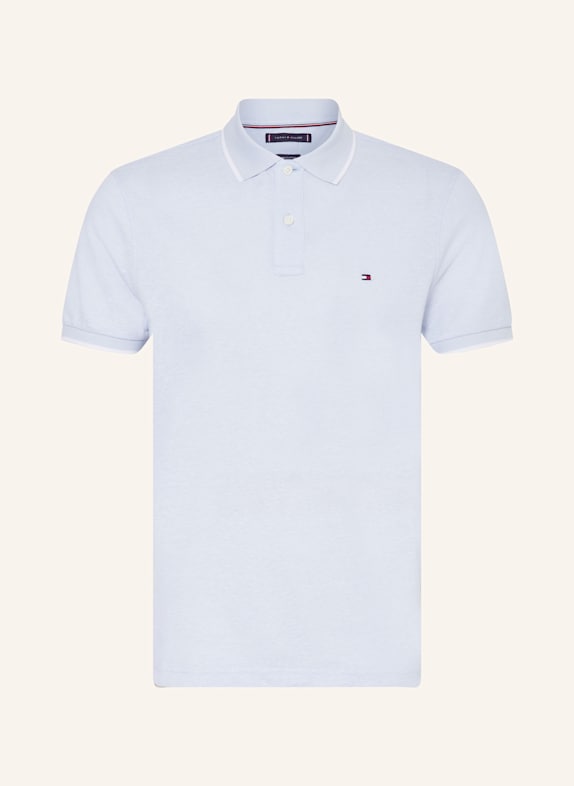 TOMMY HILFIGER Koszulka polo z piki JASNONIEBIESKI