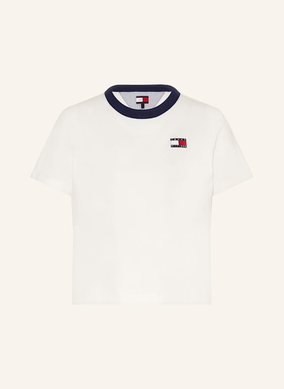TOMMY HILFIGER T-shirt ECRU/ DARK BLUE/ RED