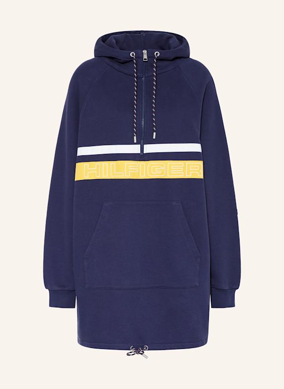 TOMMY HILFIGER Sukienka dresowa GRANATOWY/ BIAŁY/ ŻÓŁTY