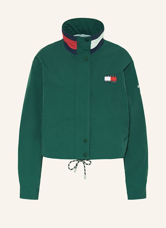 TOMMY HILFIGER Kurtka CIEMNOZIELONY