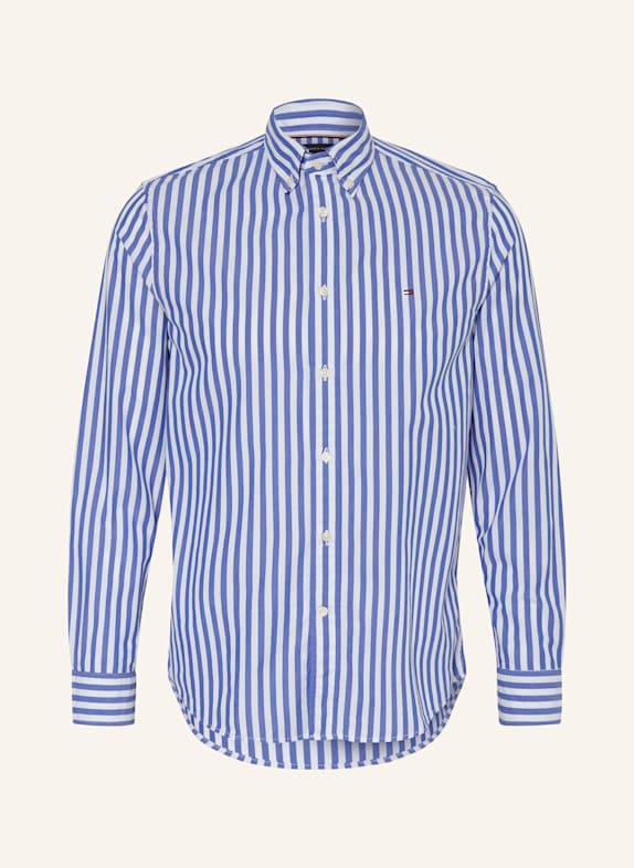 TOMMY HILFIGER Koszula regular fit NIEBIESKI/ BIAŁY