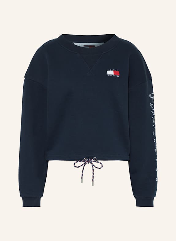 TOMMY HILFIGER Bluza nierozpinana GRANATOWY