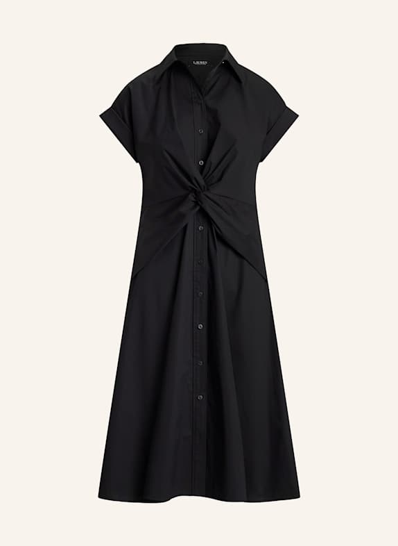 LAUREN RALPH LAUREN Hemdblusenkleid SCHWARZ