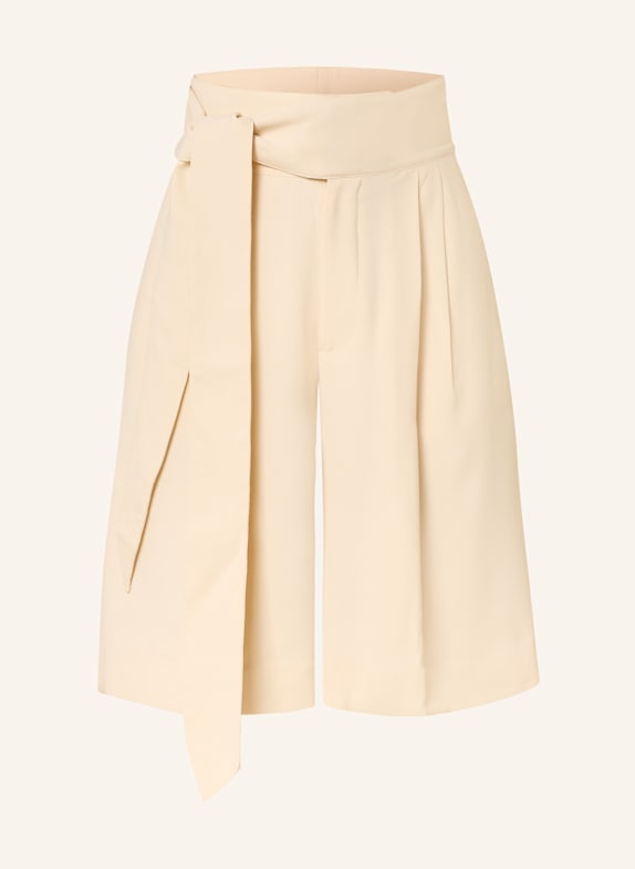 polka-dot print sheath dress Shorts YDAMNA CREAM