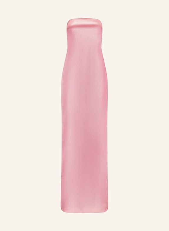 LAUREN RALPH LAUREN Abendkleid mit Glitzergarn ROSÉ