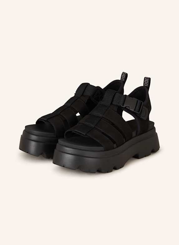 UGG Plateau-Sandalen CORA SCHWARZ