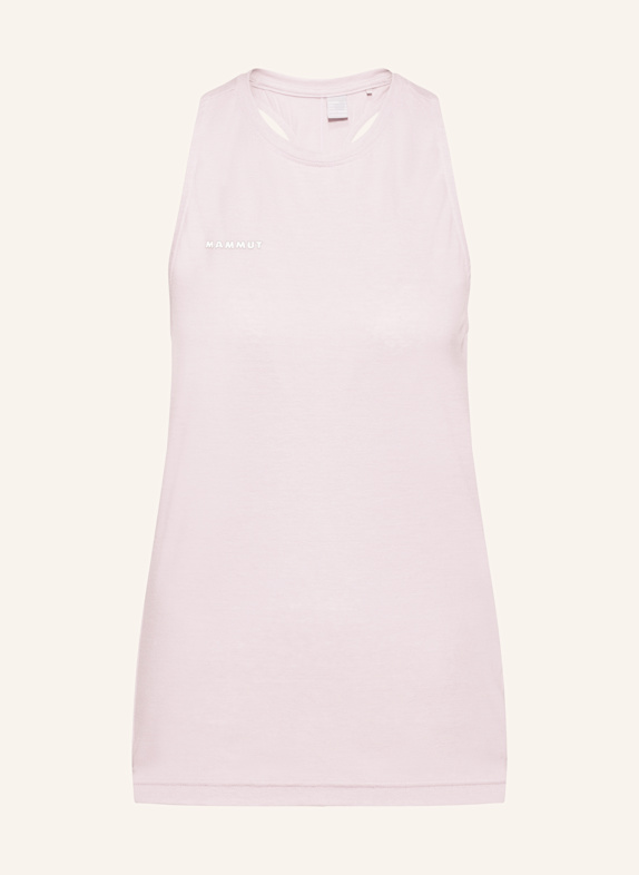 MAMMUT Tank top MASSONE LIGHT BLADORÓŻOWY