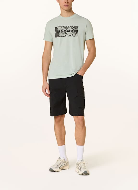 MAMMUT T-shirt TROVAT LICHTGROEN