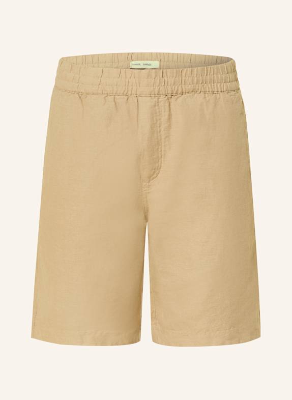 SAMSØE SAMSØE Shorts SMITH mit Leinen BEIGE