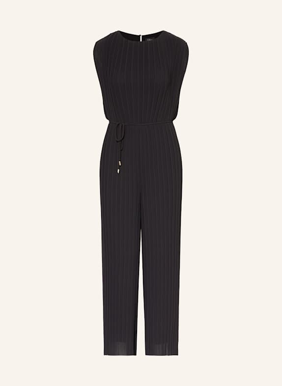 s.Oliver BLACK LABEL Pleated jumpsuit BLACK