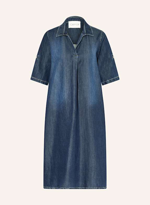 CARTOON Kleid im Materialmix DUNKELBLAU/ GRÜN/ MINT