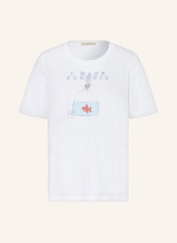 lilienfels T-Shirt WEISS/ HELLBLAU/ GRAU