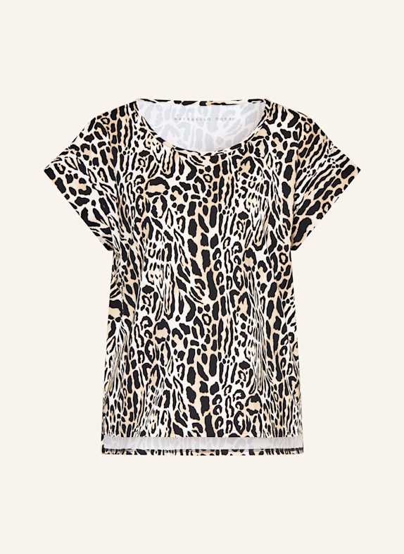 RAFFAELLO ROSSI T-shirt BEIGE/ BROWN/ DARK BROWN